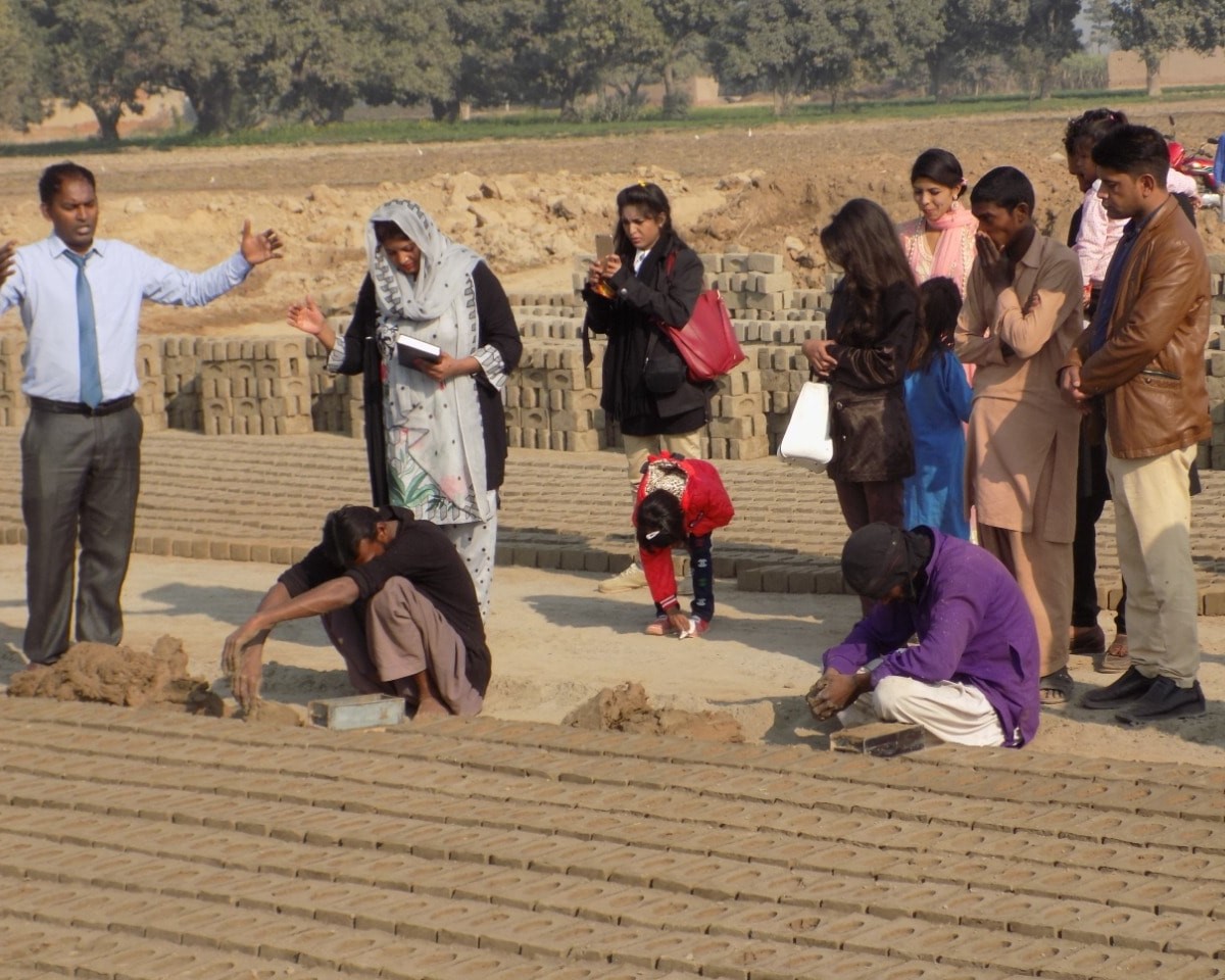 Pastor Rafaqat at Brick Plant - copy